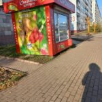 Киоск по продаже мороженого Снежный городок на улице Химиков фото