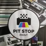 Ремонтная мастерская Pit stop print фото